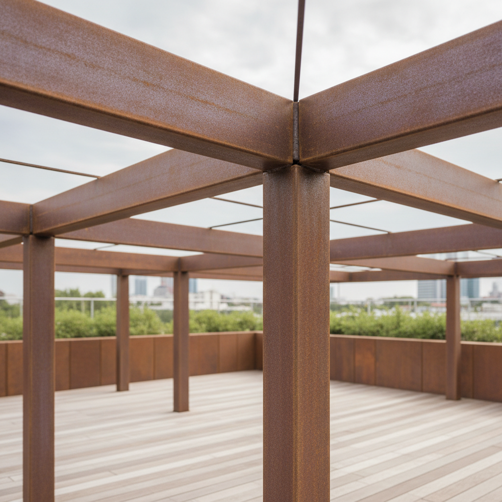 Detail Terrassenüberdachung